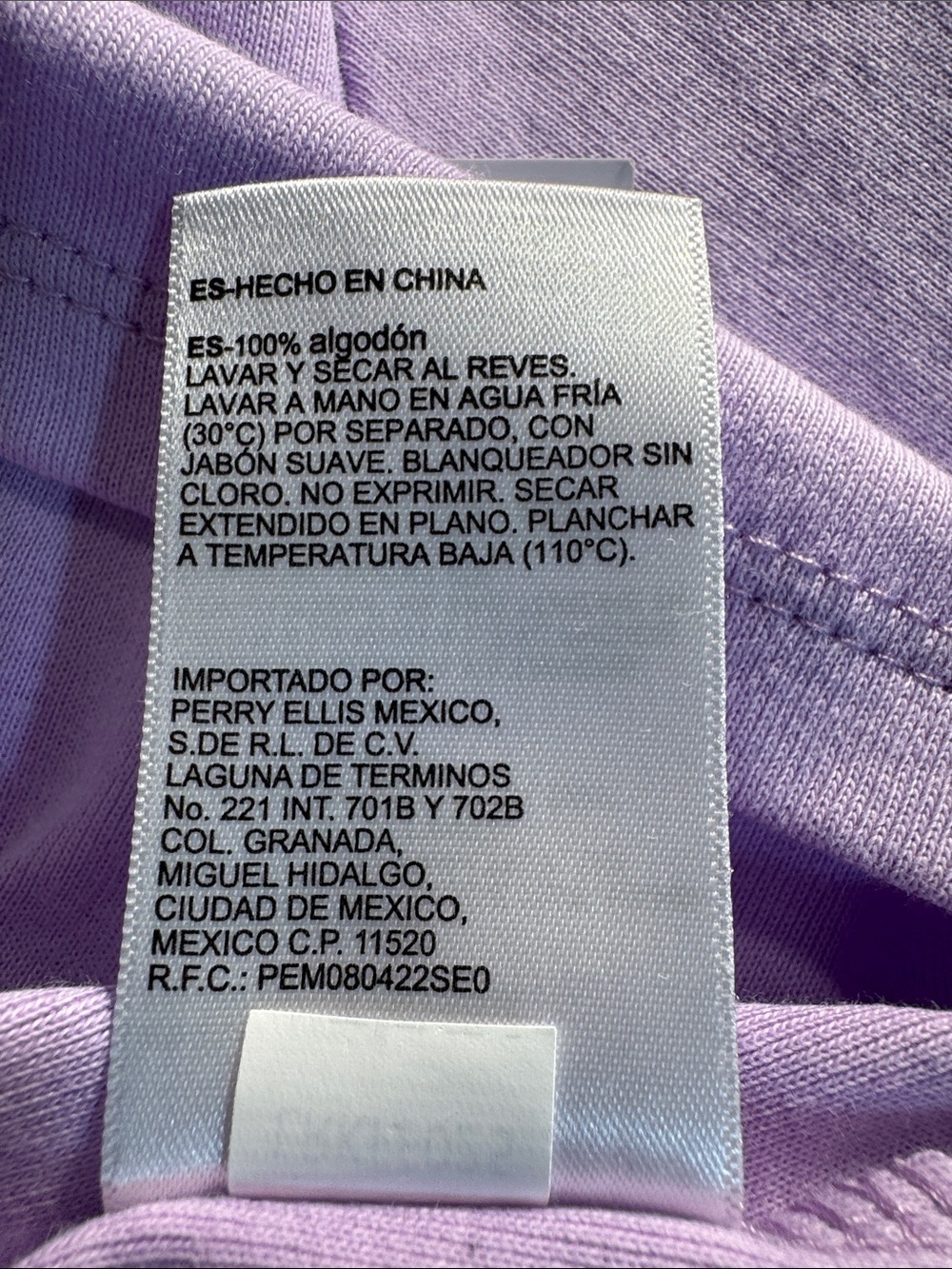 Rafaella Plus Size Embellished Crewneck Long-Sleeve Top - Lilac (Size 3X) - Picture 9 of 11